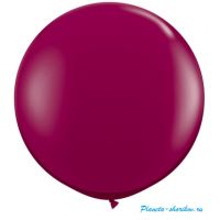 Большой шар с гелием "Пурпурный"