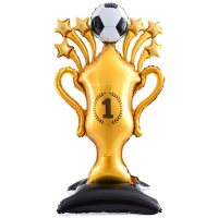 Напольная фольгированная фигура "Кубок чемпиона, футбол"