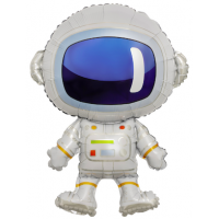 Шар с гелием, фольгированная фигура "Космонавт"