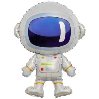 Шар с гелием, фольгированная фигура "Космонавт"