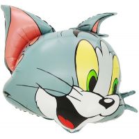 Шар с гелием, фольгированная фигура "Кот Том"