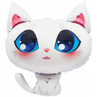 Шар с гелием, фольгированная фигура "Котёнок милый"