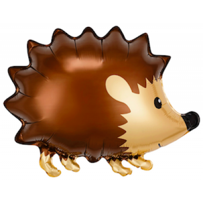 Шар с гелием, фольгированная фигура "Лесной ёжик"