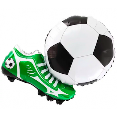 Шар с гелием, фольгированная фигура "Победный гол"