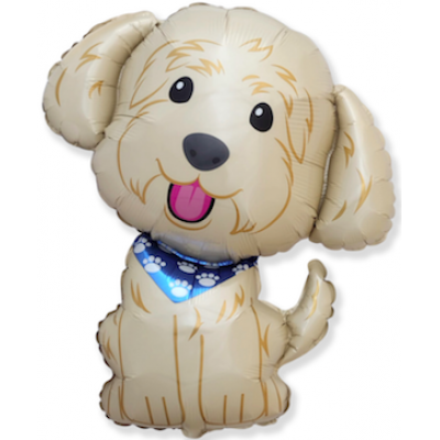 Шар с гелием, фольгированная фигура "Щенок добрый"