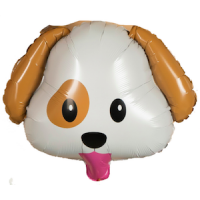 Шар с гелием, фольгированная фигура "Щенок озорной"