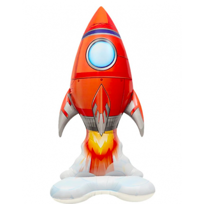 Ходячий шар "Ракета красная"